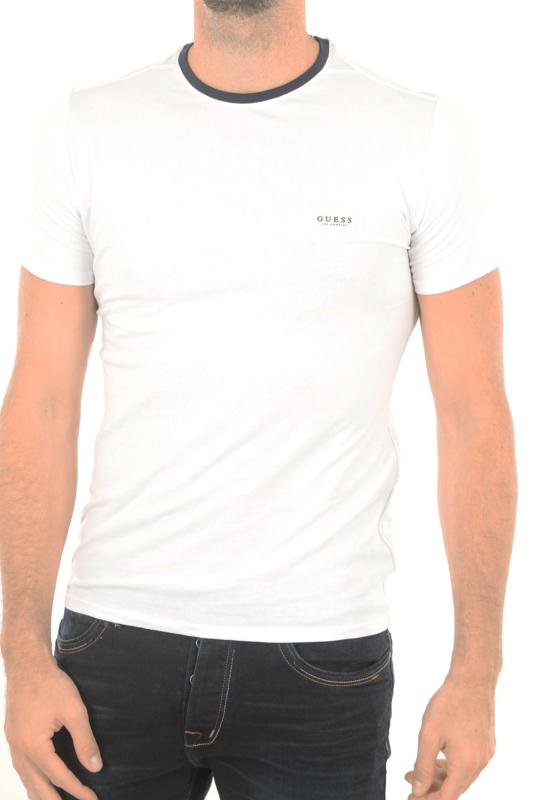 Guess Tee-shirt M74i71 Blanc Homme