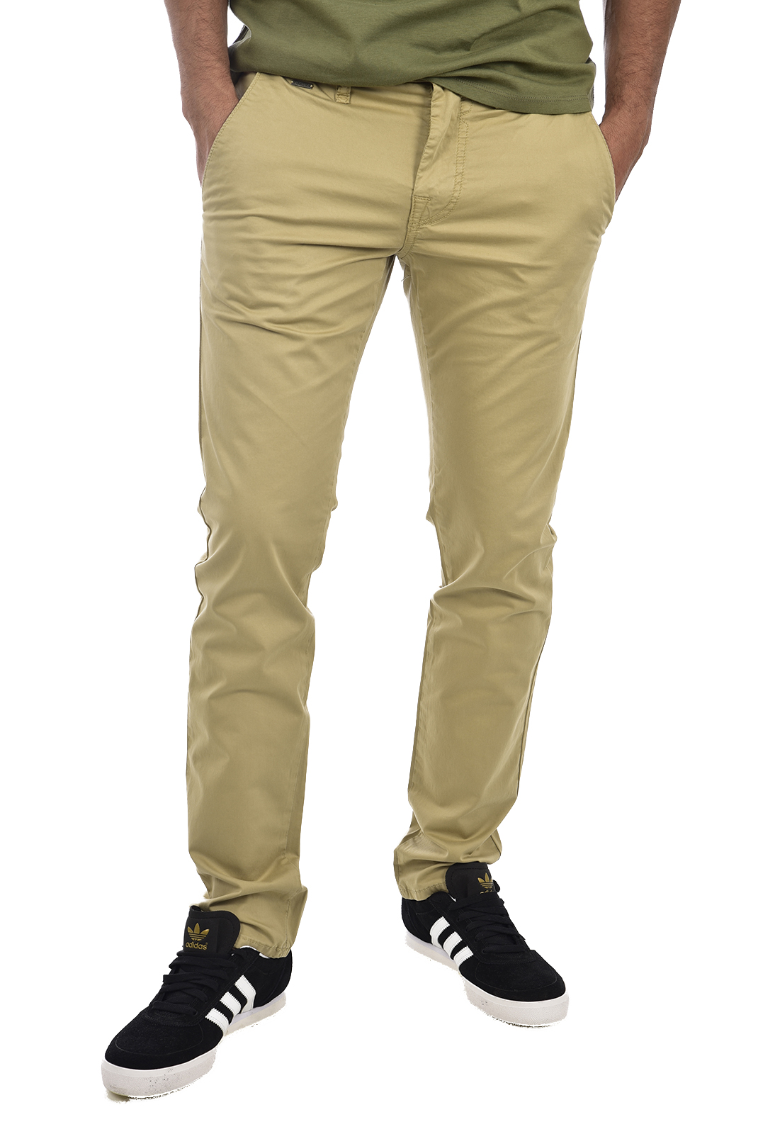 Guess Chino Skinny Beige M91b29 Taille Basse