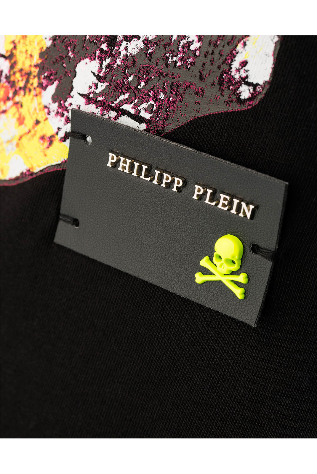 Tee-shirt noir Philipp Plein - Mtk1791