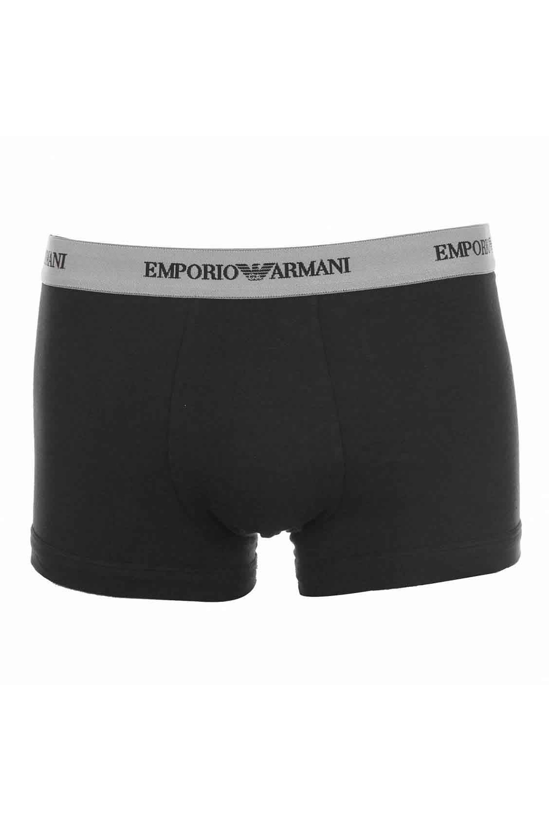 Emporio Armani 111357 Cc717 - Tripack / Boxers Noir Pour Homme  