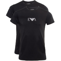 Tee-shirt noir  manches courtes Emporio Armani - 111267 Cc715 