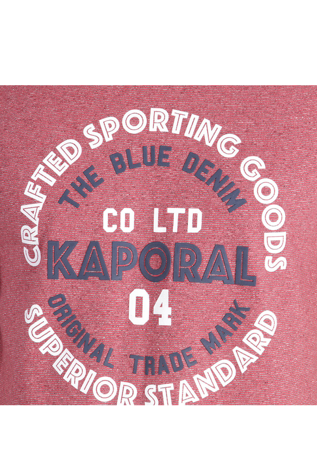 Tee-shirt rouge pour homme - Kaporal Golia